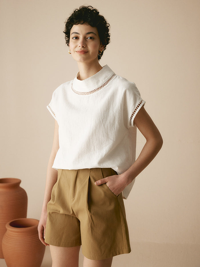 Camisa De Linho Louise