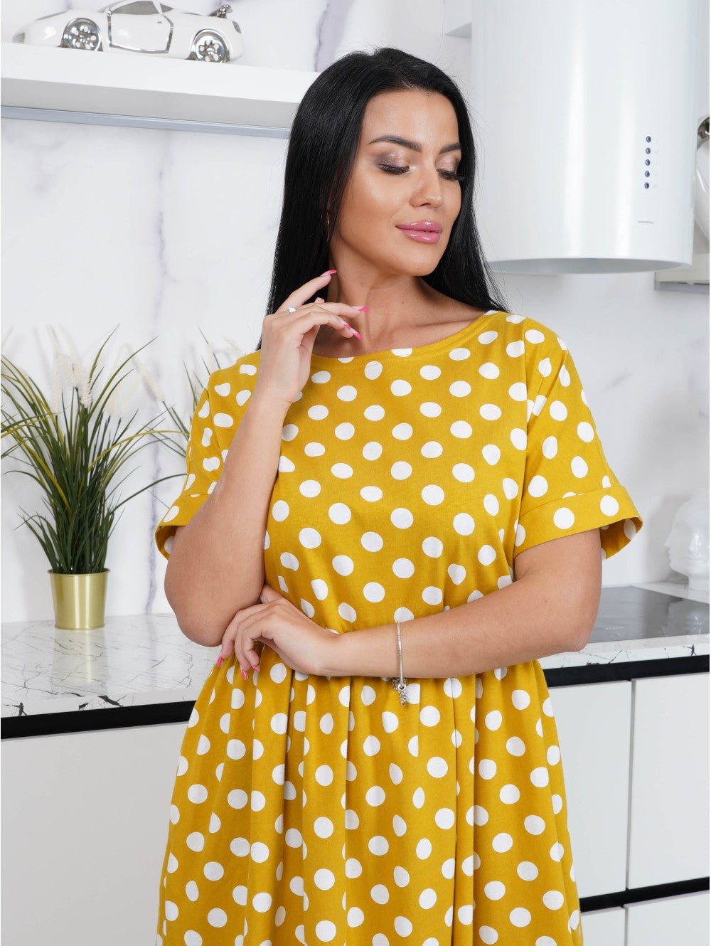 Vestido De Linho Ivone