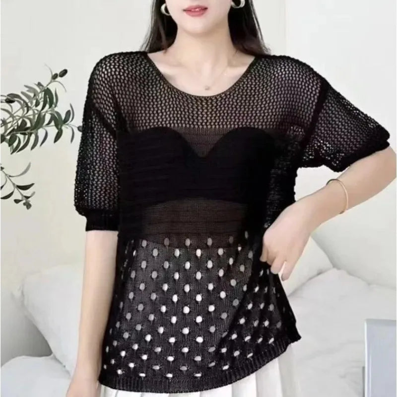 Camisa Seda Gelo Cecília