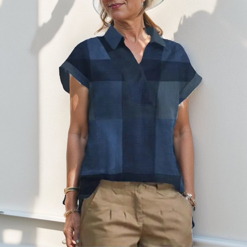 Camisa Sophia Azul / P Feminina