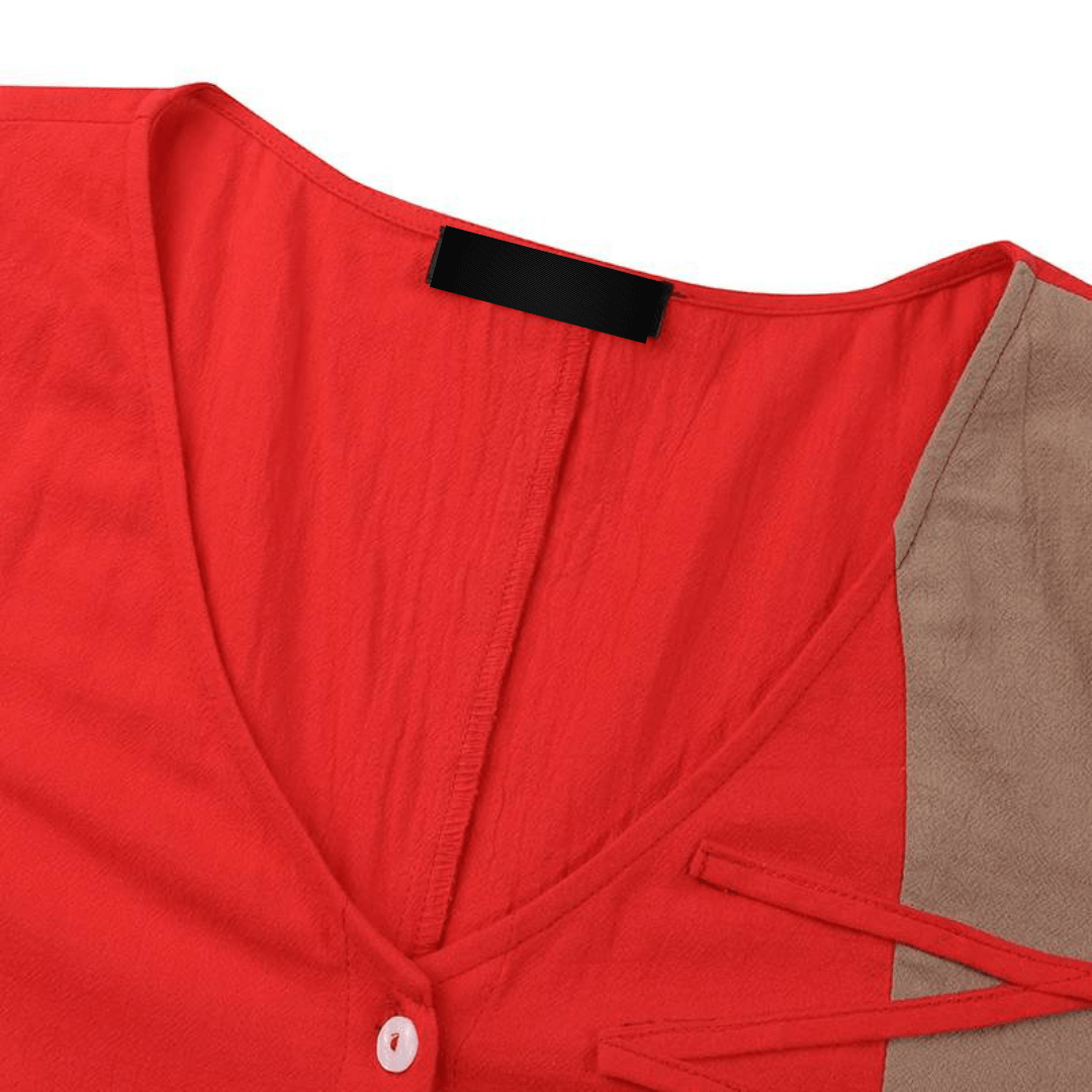 Vestido De Algodão Casual Mallorca