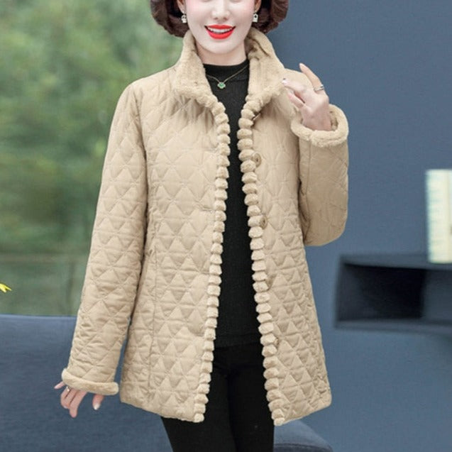 Casaco Feminino Mount Com Interior Em Pelúcia / Muita Classe Beleza E Conforto Para Você Passar Este