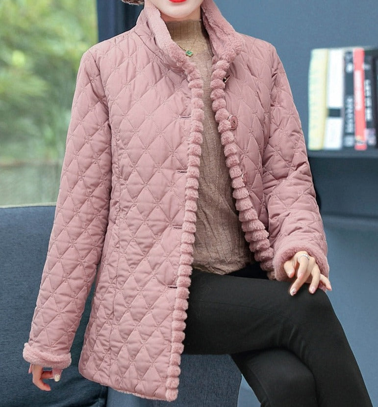 Casaco Feminino Mount Com Interior Em Pelúcia / Muita Classe Beleza E Conforto Para Você Passar Este