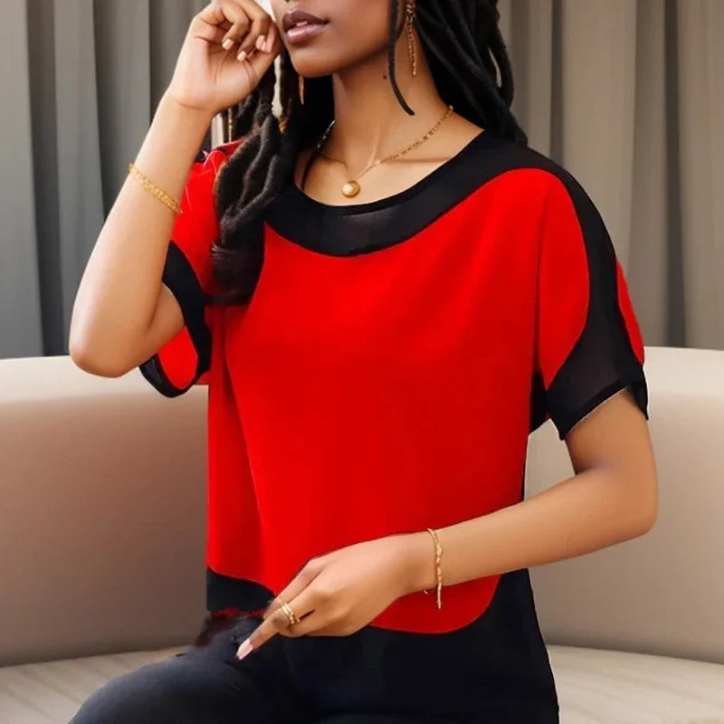 Camisa De Seda Double Feminina