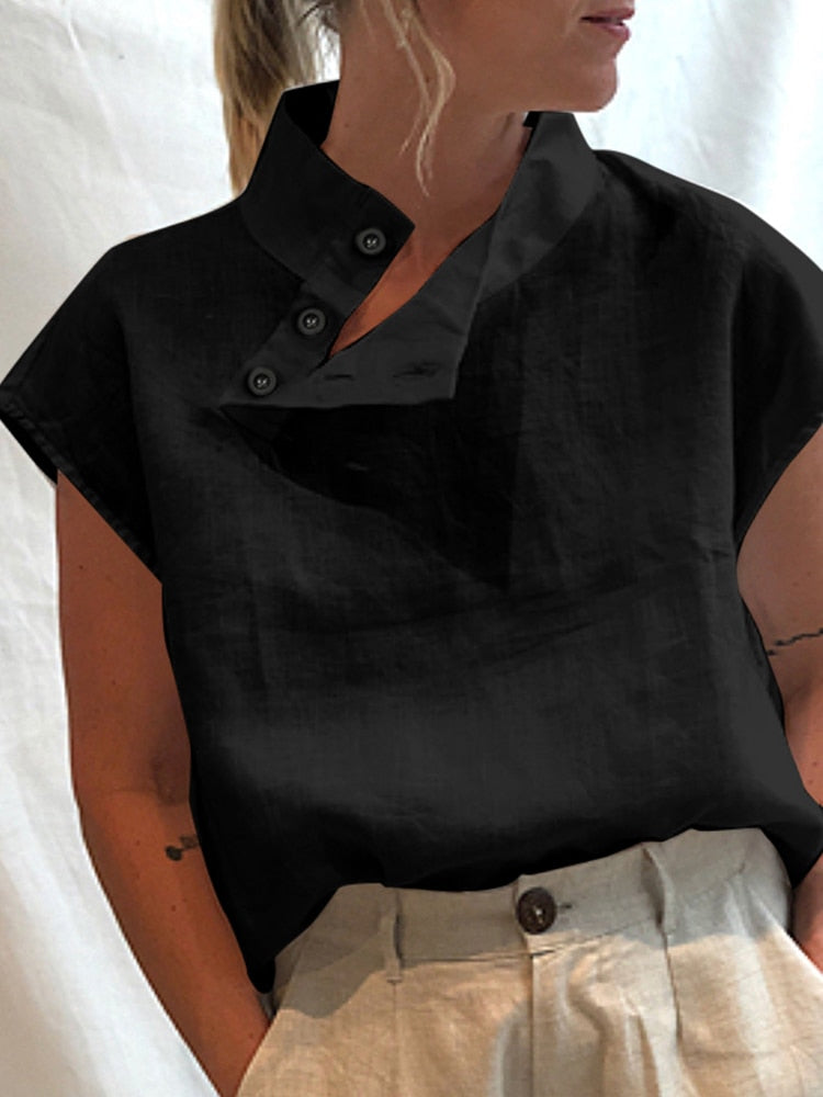 Camisa Budapeste Preta / P Feminina