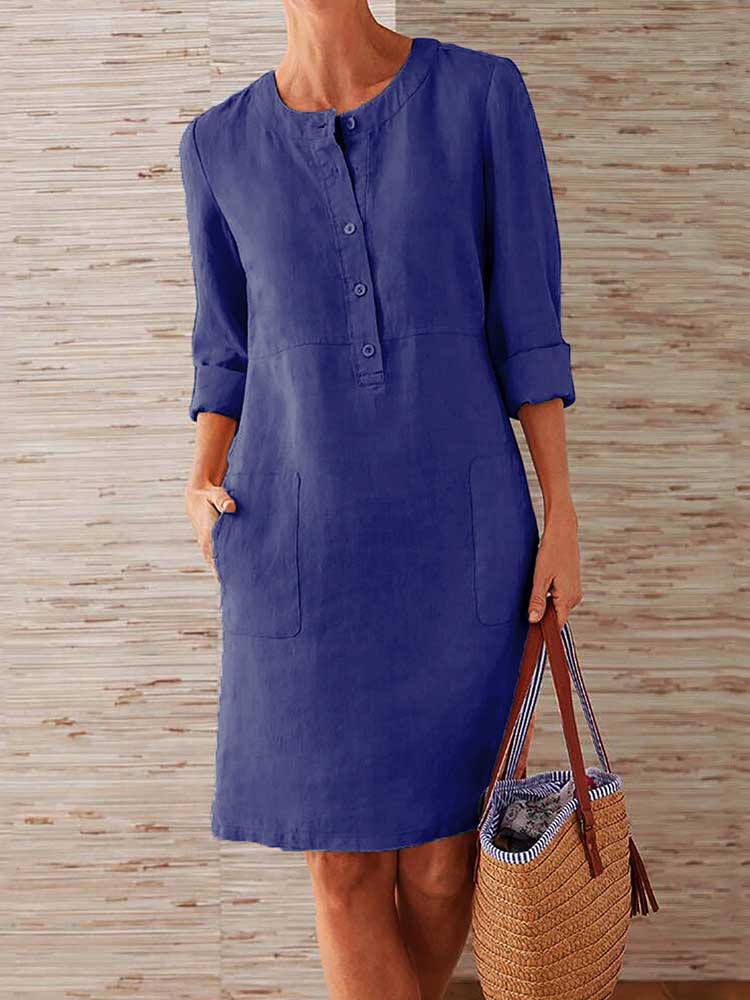 Vestido De Linho Budapeste