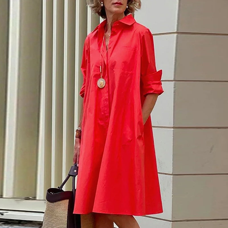 Vestido Porto Street Vermelho / P Feminino