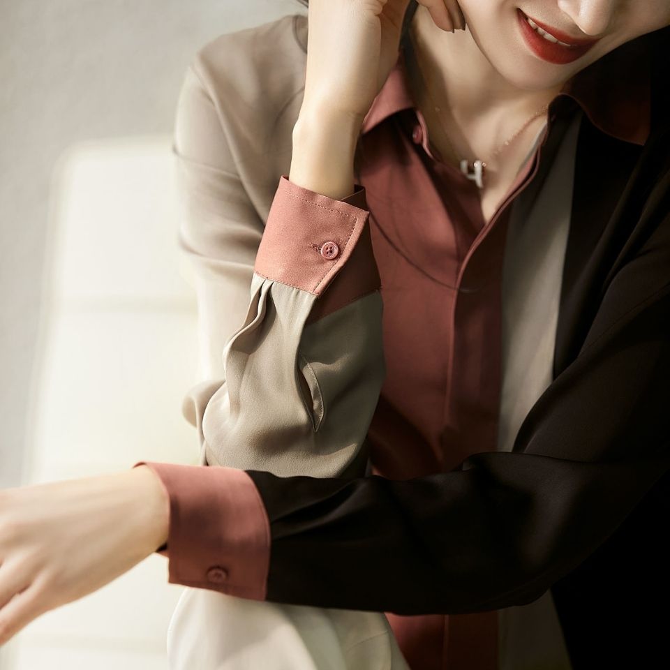 Camisa De Seda Milão Feminina