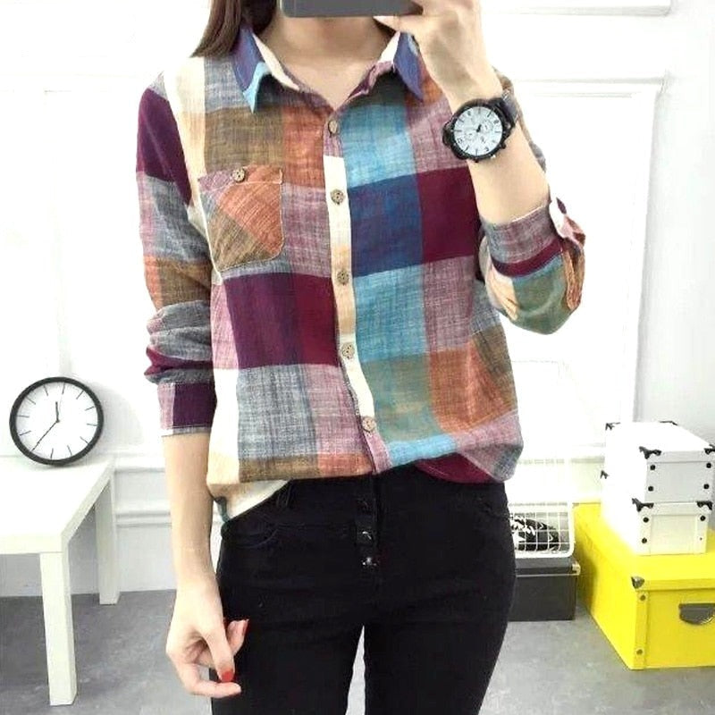 Camisa Colorida Dublin Feminina