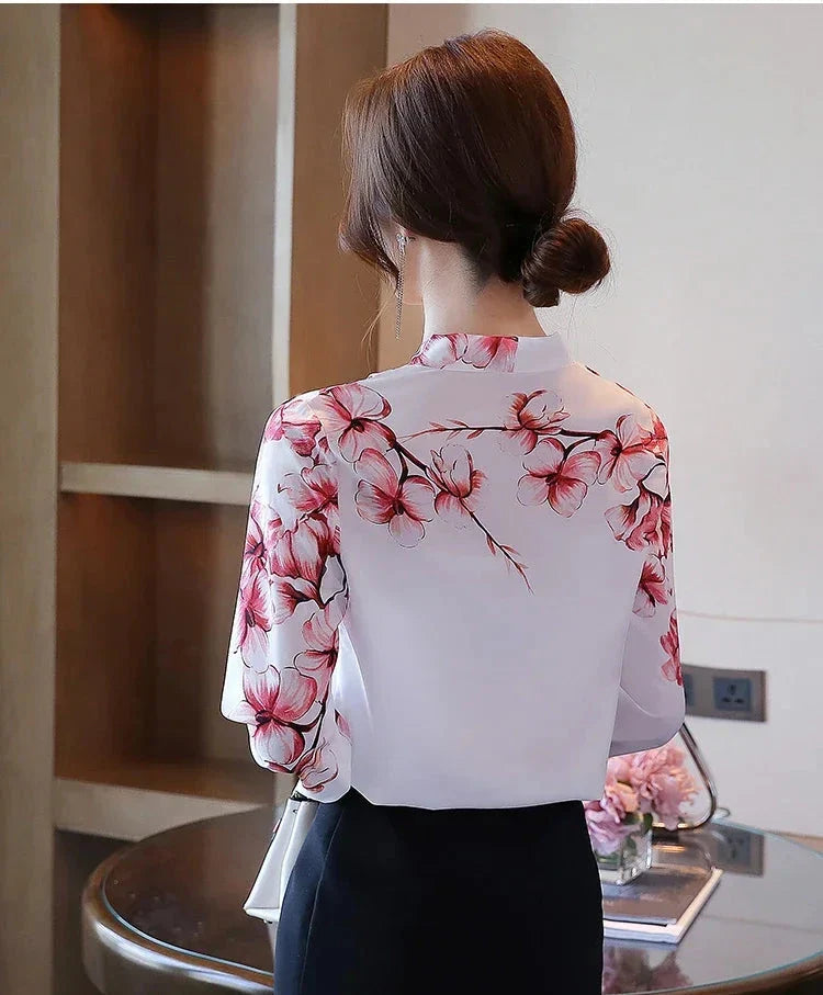Camisa Floral Sinnerman Feminina