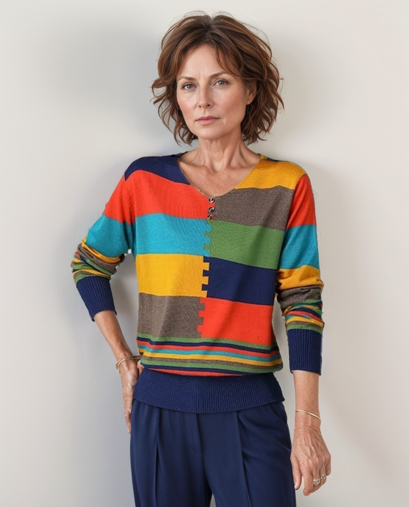 Camisa Puzzle Laura Regina Feminina