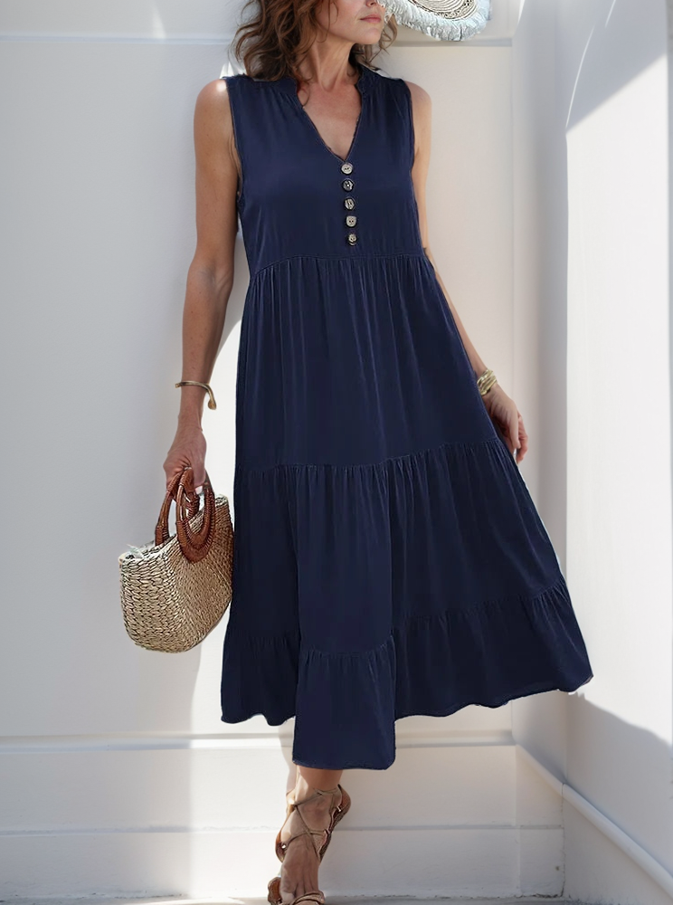 Vestido Agnes Azul / P