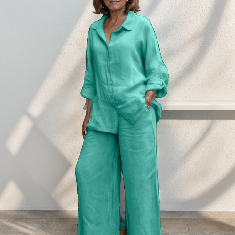 Conjunto De Linho Alexia