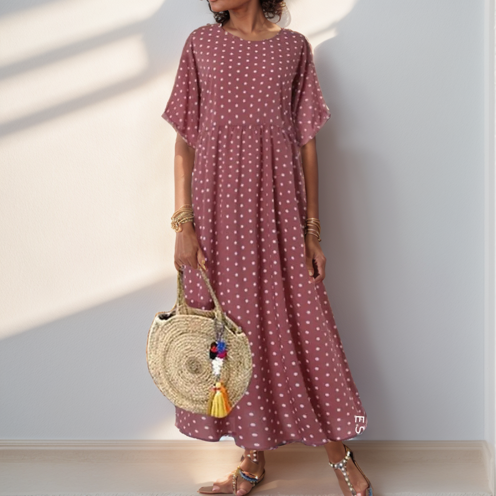 Vestido De Linho Ivone Rosa / P