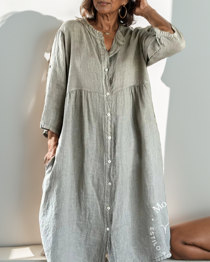 Vestido De Linho Seul