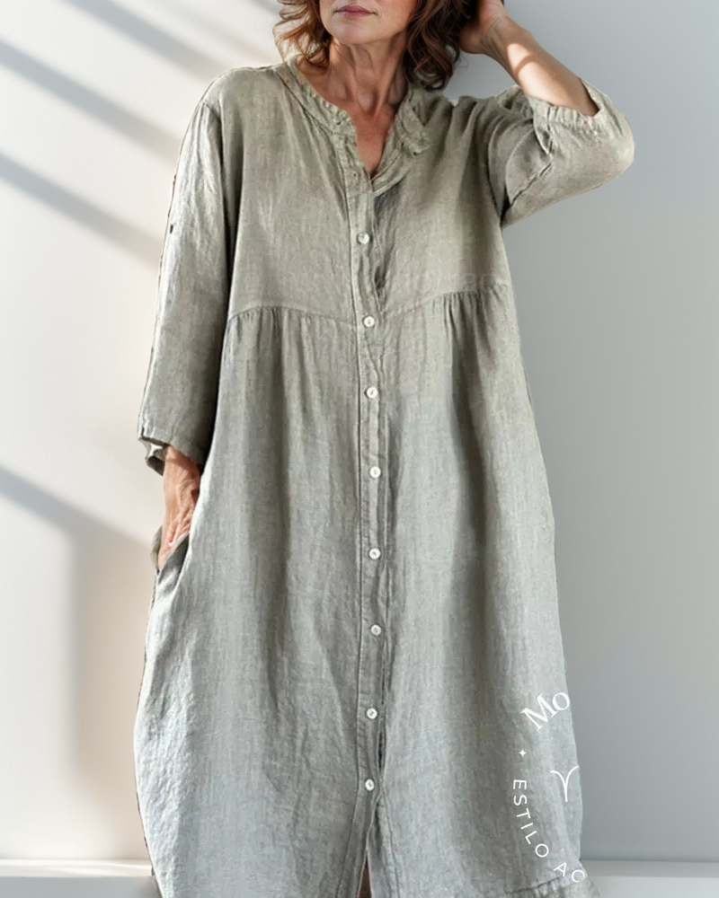 Vestido De Linho Seul
