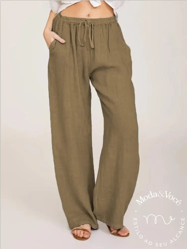 Calça Kiev Marrom / P