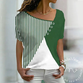Camisa Helena Verde / P Feminina