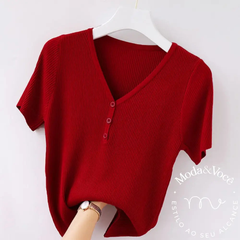 Camisa Lavínia Maísa Vermelho / P