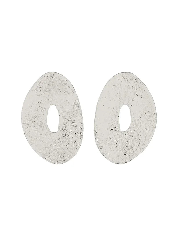 Brincos Geométricos De Cor Sólida