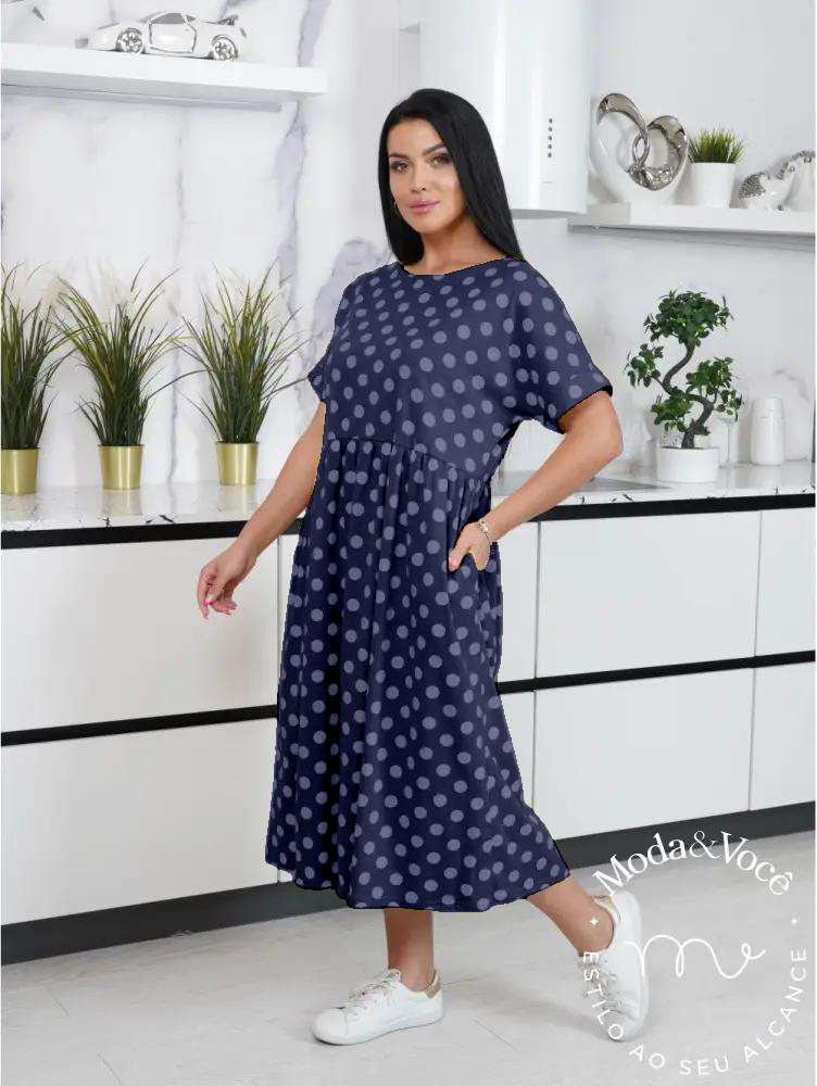 Vestido De Linho Ivone