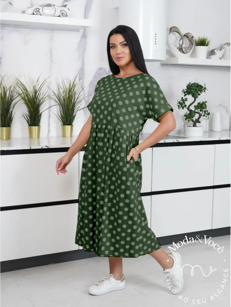 Vestido De Linho Ivone