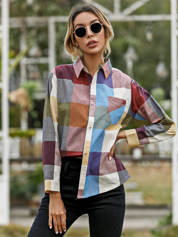 Camisa Colorida Dublin 1 / P Feminina