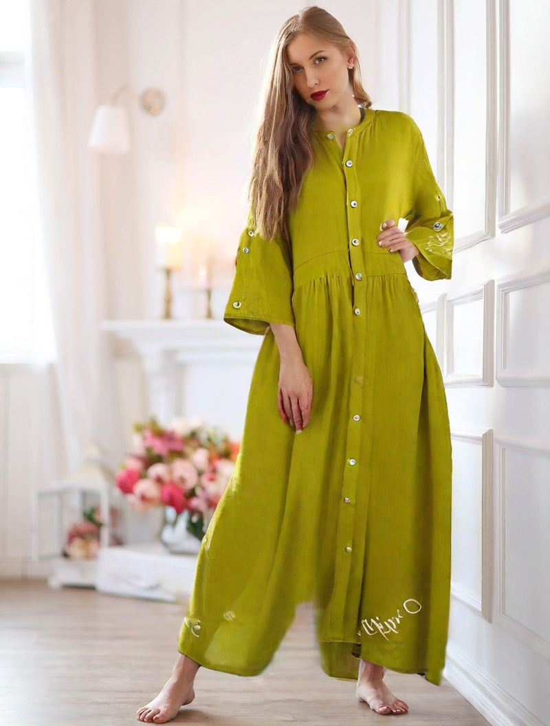 Vestido De Linho Seul