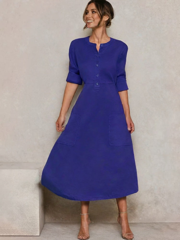 Vestido De Linho Budapeste
