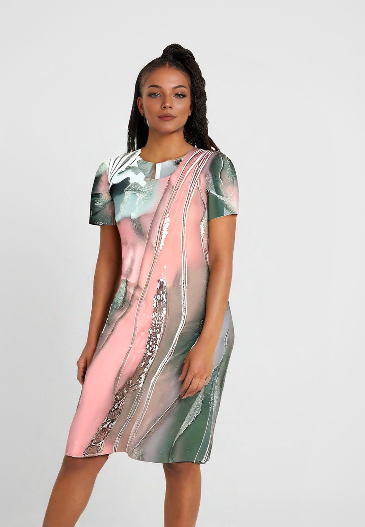 Vestido Paloma Cinza / P