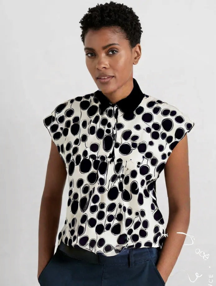 Camisa Bolinhas Florença