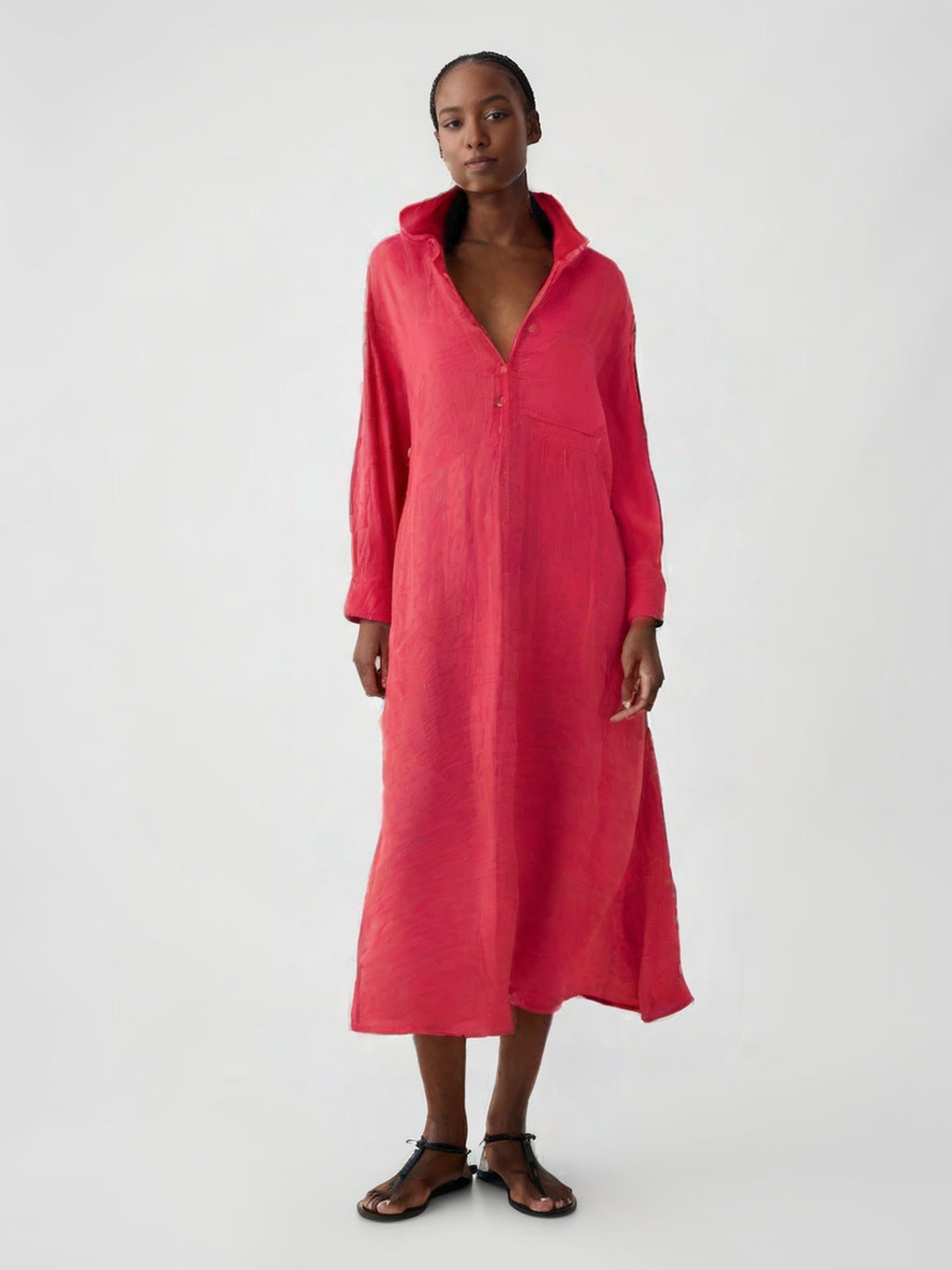 Vestido De Linho Village 18