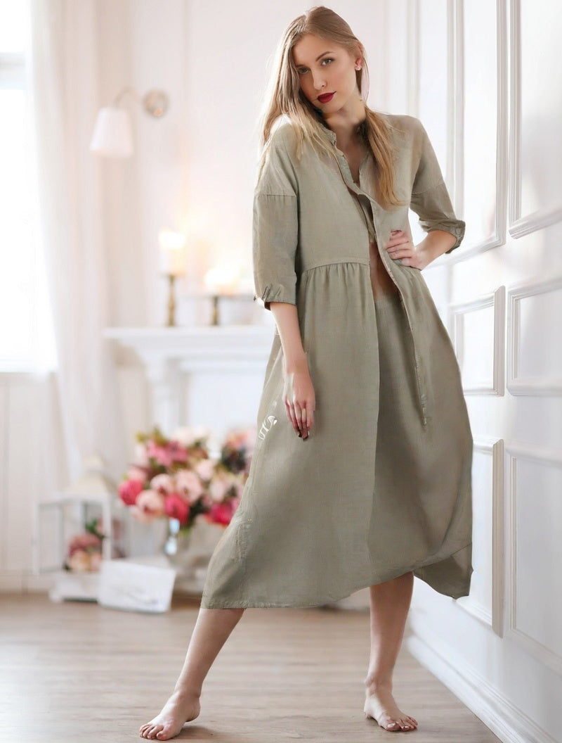 Vestido De Linho Seul