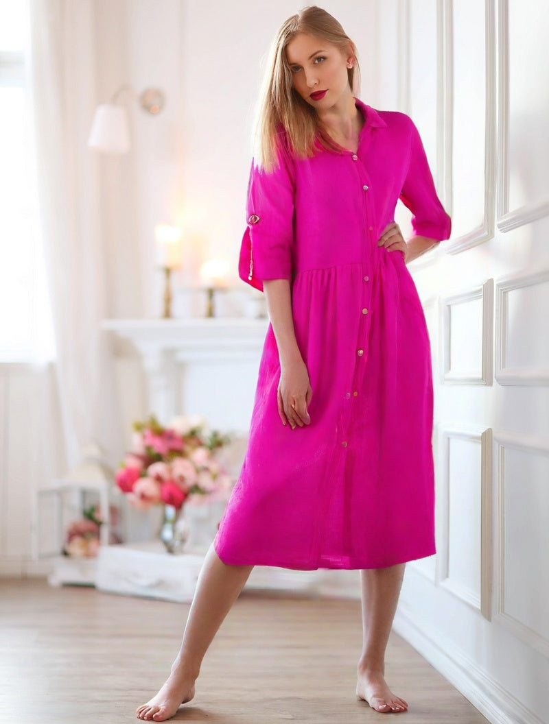 Vestido De Linho Seul