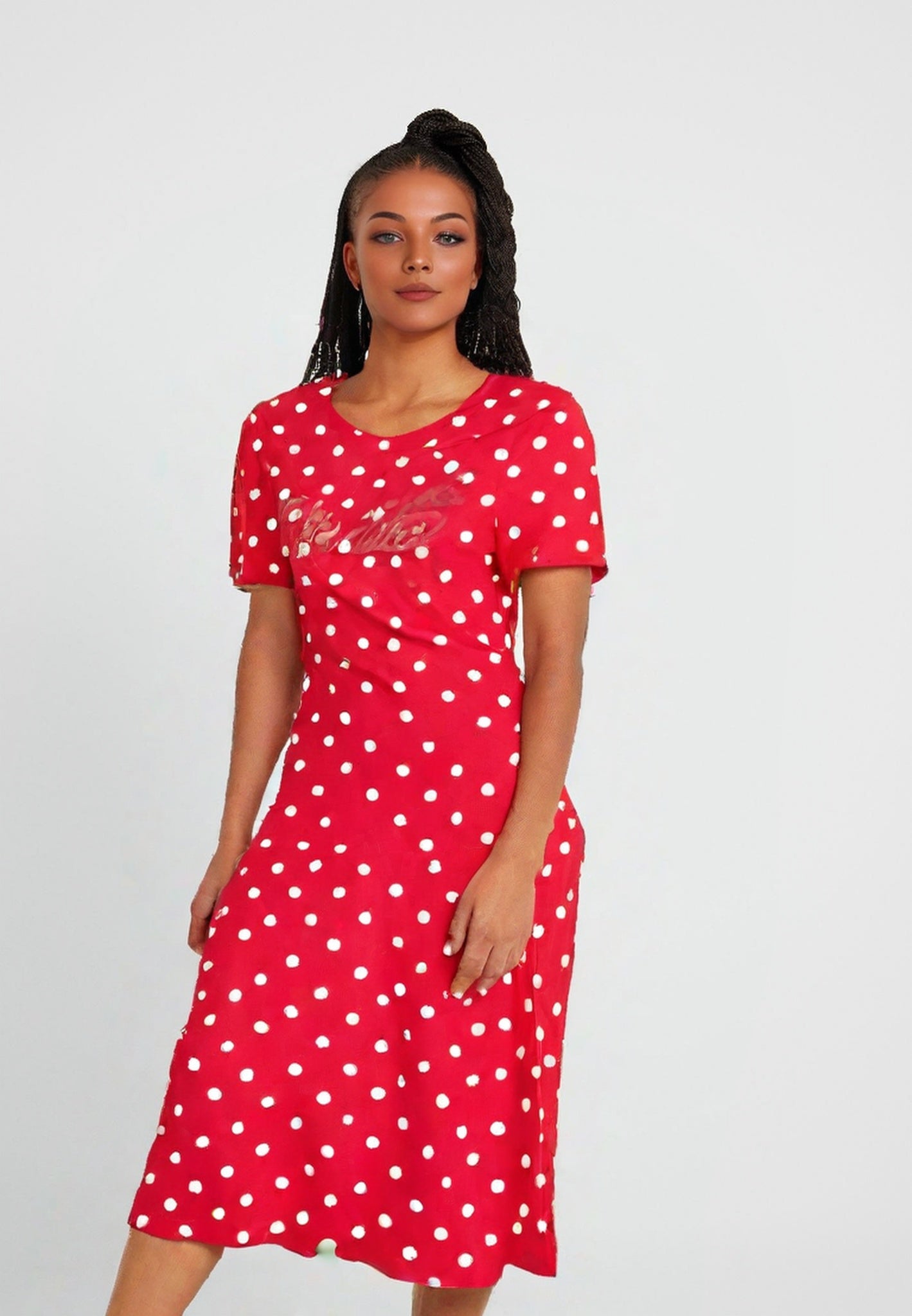 Vestido Bolinhas Sônia