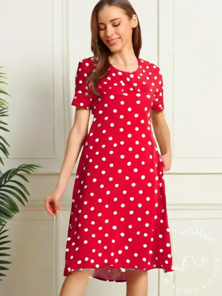 Vestido Bolinhas Sônia