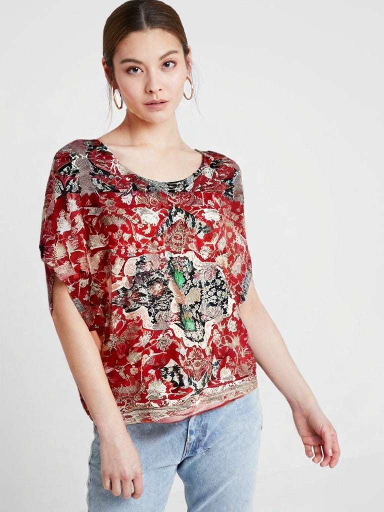 Camisa Andressa Vinho / P