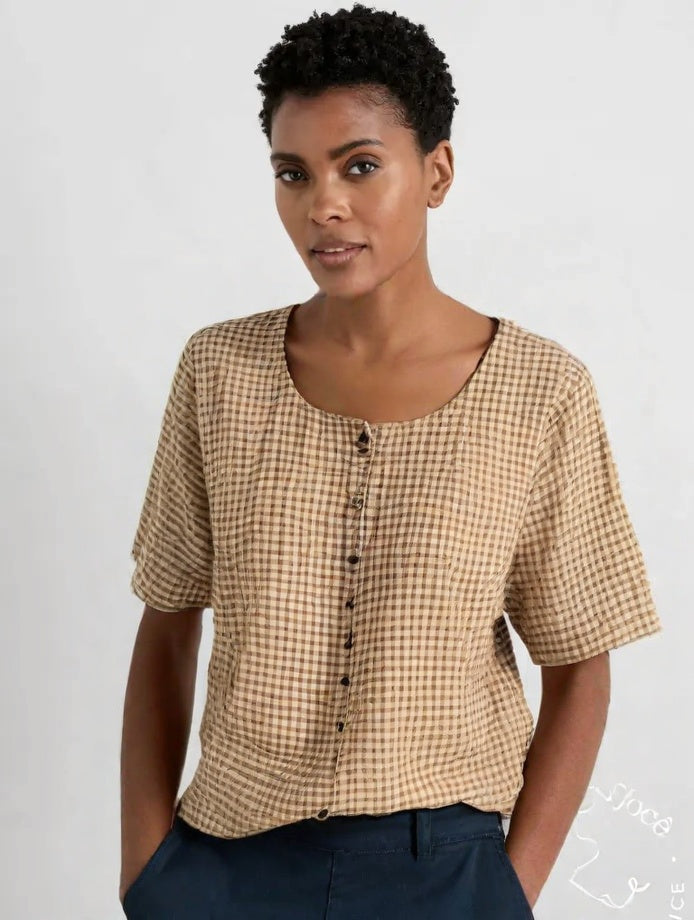 Camisa Andrea Amarela / P