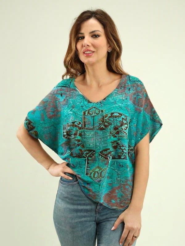 Camisa Andressa Azul / P