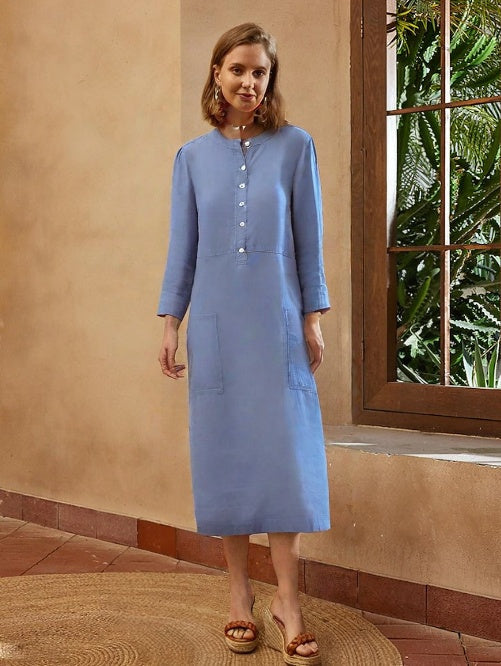 Vestido De Linho Budapeste