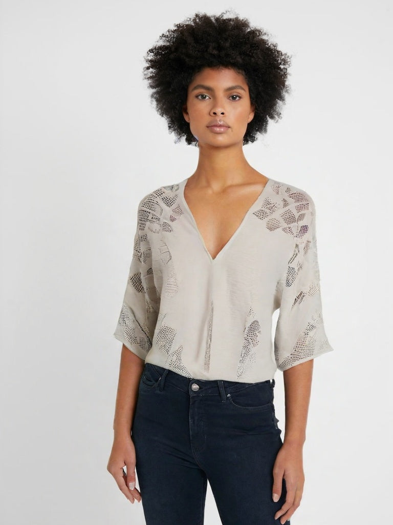 Camisa De Linho Miranda Cinza / P