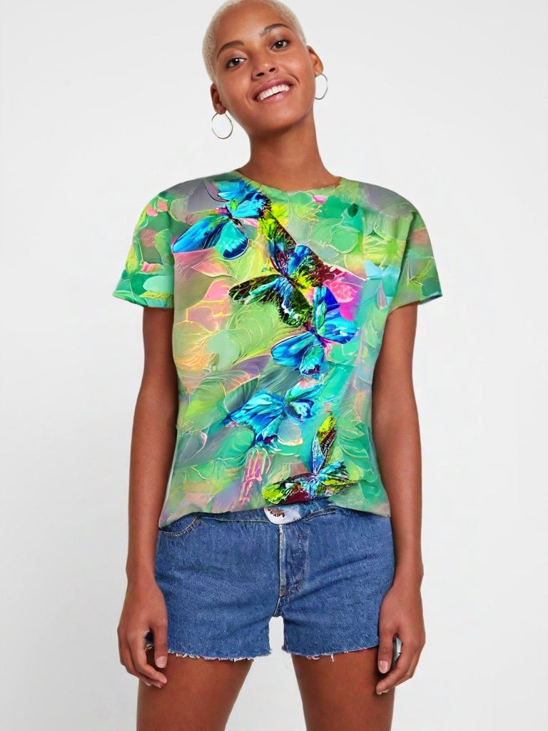 Camisa Florida Aurora