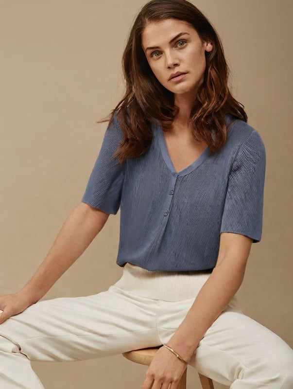 Camisa Lavínia Maísa Azul / P