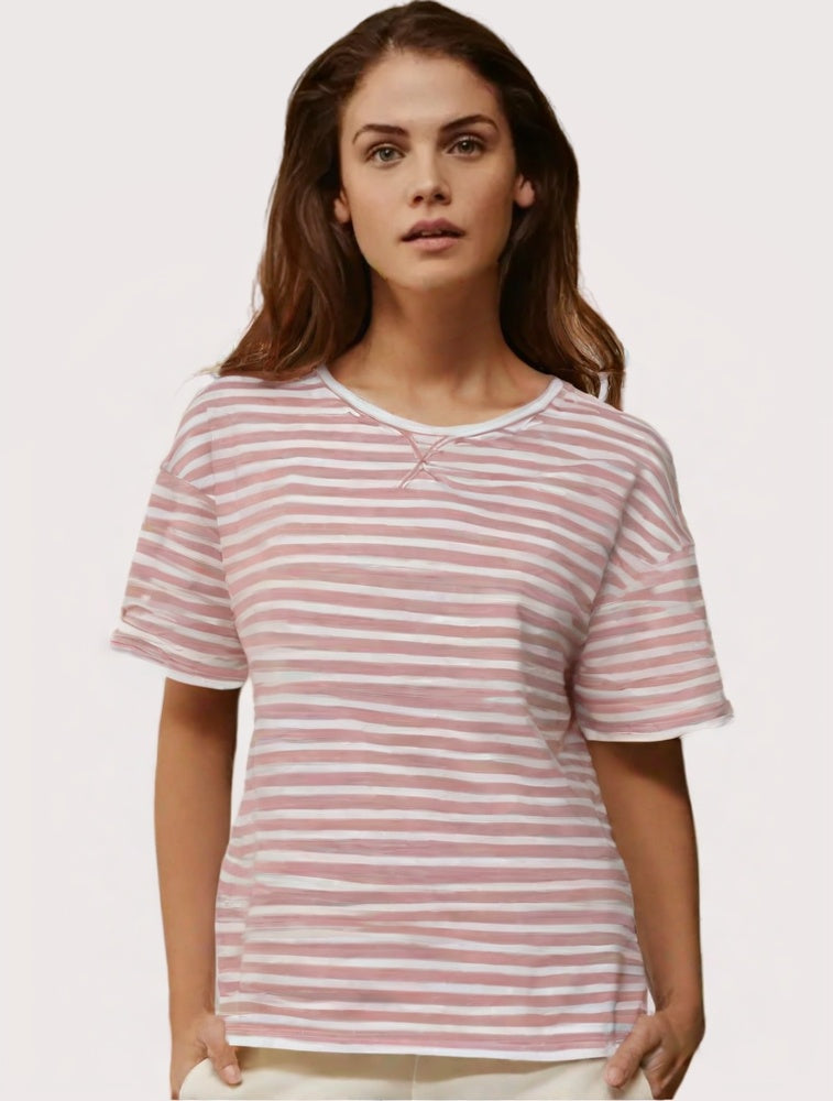 Camisa Listrada Donatella Feminina