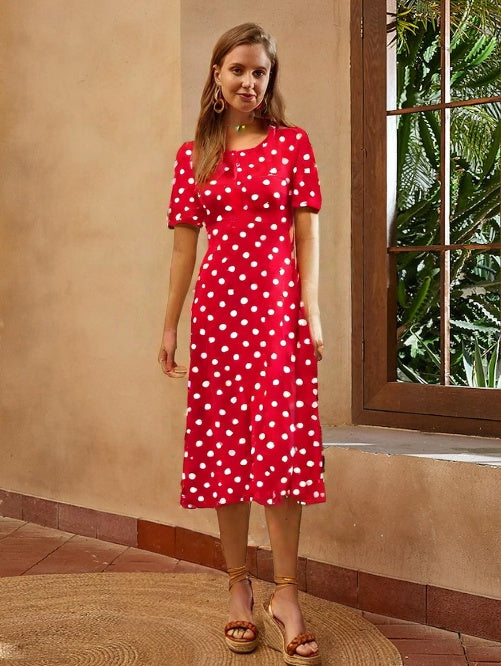 Vestido Bolinhas Sônia