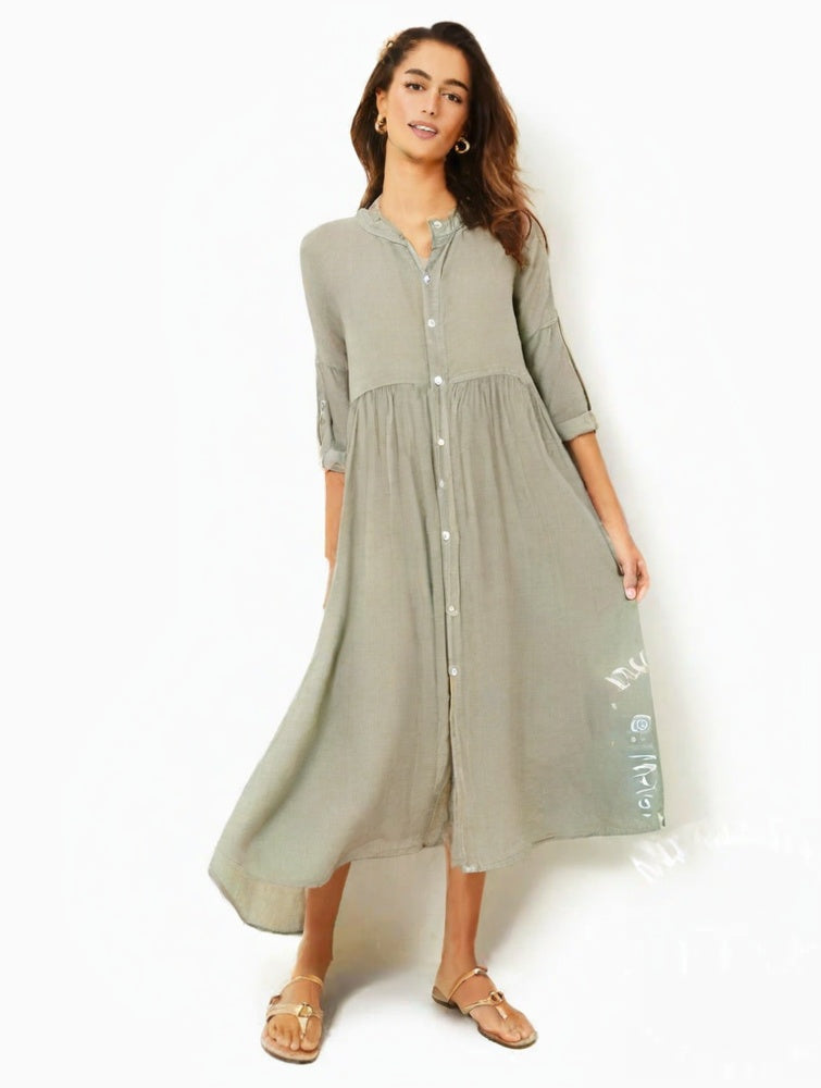 Vestido De Linho Seul