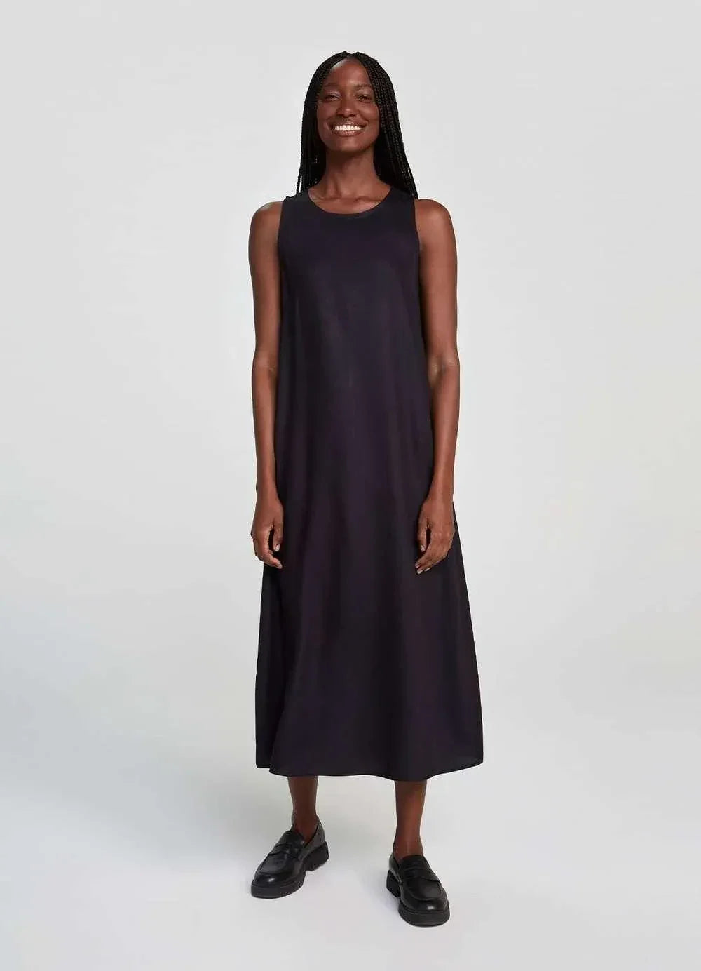 Vestido De Linho Braga Ve01
