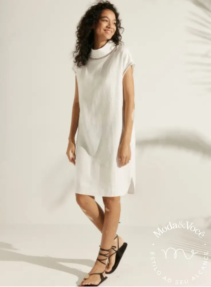 Vestido De Linho Antonella
