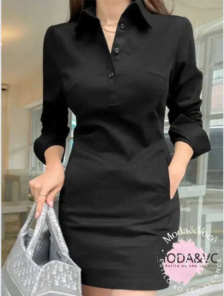 Vestido De Linho Lídia