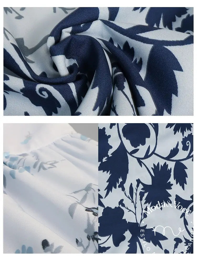 Plus Size Casual Women Summer Midi Dress 5Xl 2023 Large Floral Print Sleeveless Crewneck A Line Boho